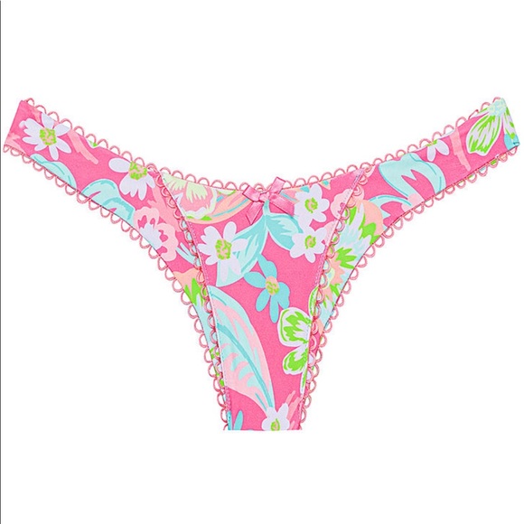 2 PIECE FOR LOVE & LEMONS Lizzy Floral Underwire Swim Top & Bottom set - Picture 16 of 16